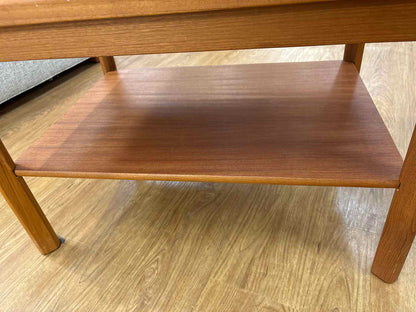 Two- Tier Teak  Side Table