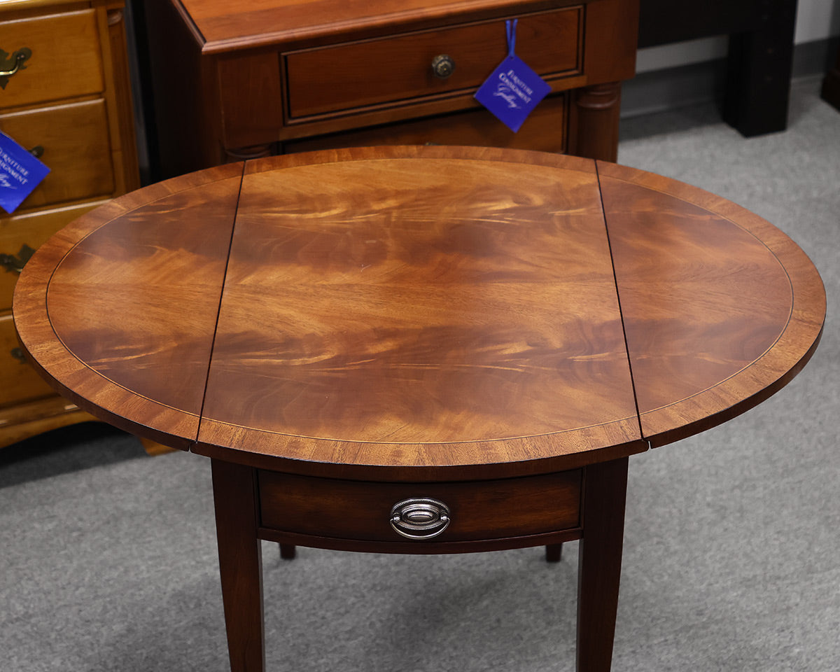 Pair of Ethan Allen Drop Leaf Side Tables