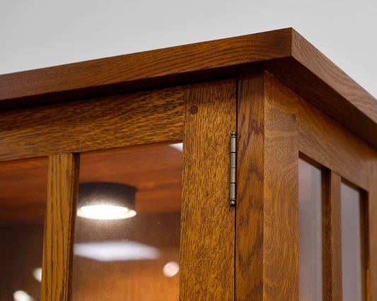 Stickley Mission Style Oak China Cabinet