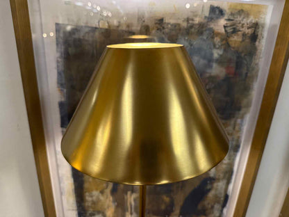 'Streamline' Brass Buffet Lamp