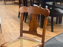 Antique Tiiger Maple Dining Chair