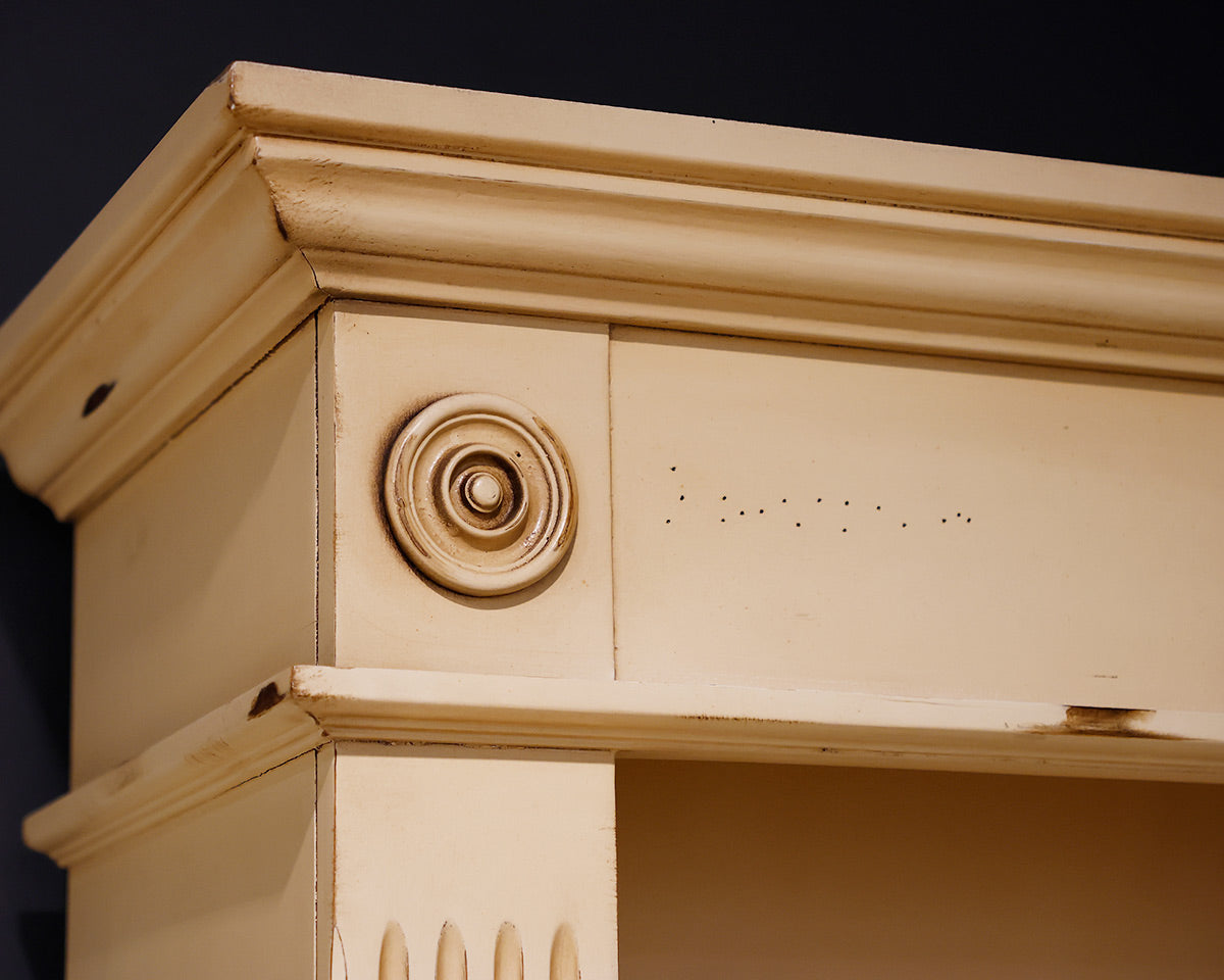 Domain Creme Neo-classical Style Bookcase