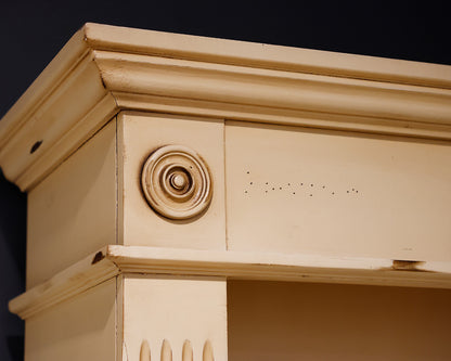 Domain Creme Neo-classical Style Bookcase
