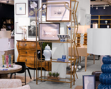 Gold Metal Etagere