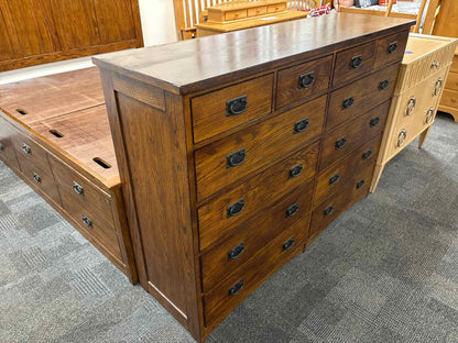 Intercon Furniture Oak Park 12-Drawer Dresser +  Mirror