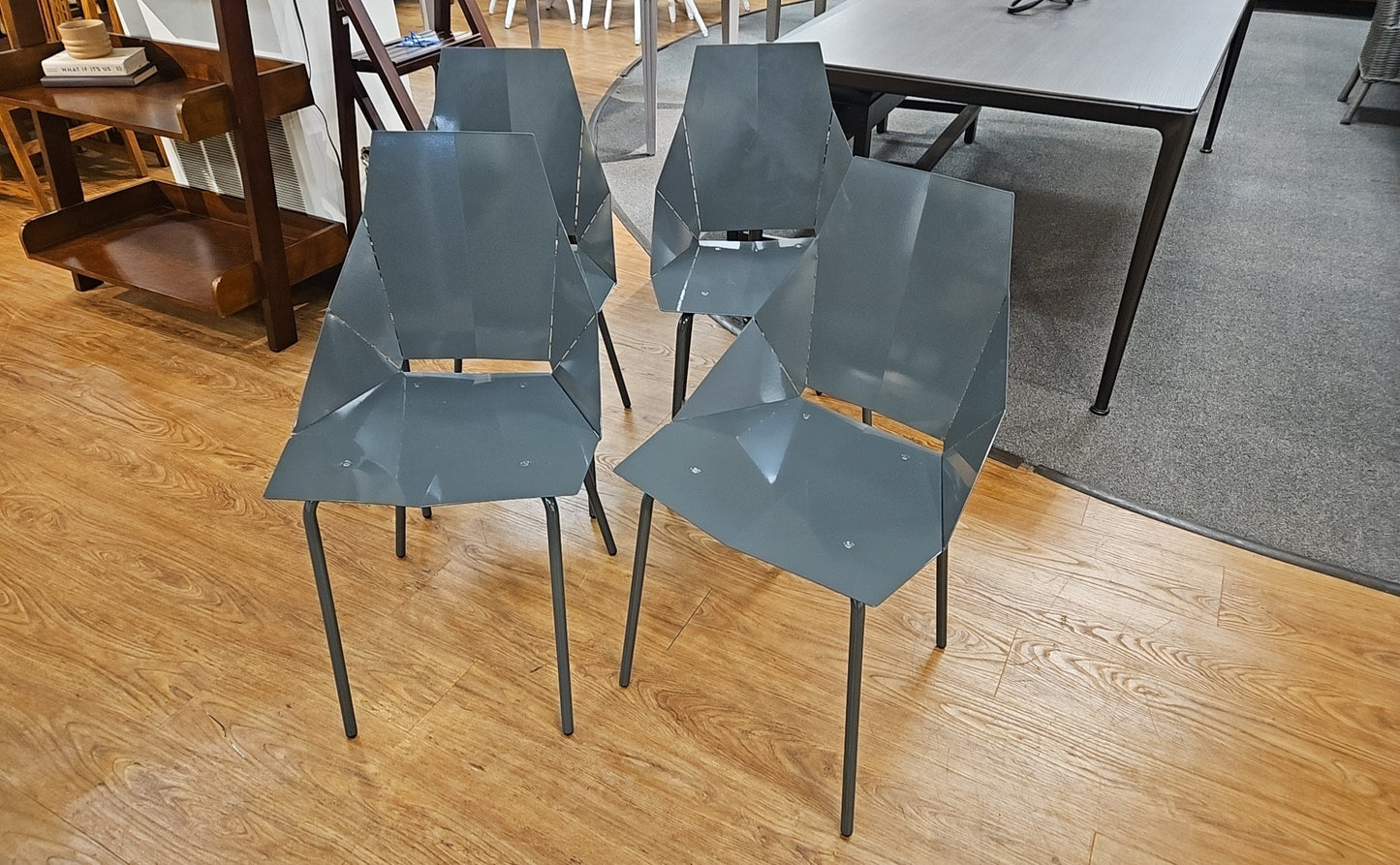 Blu Dot Set of 4 'Real Good' Dining Chairs