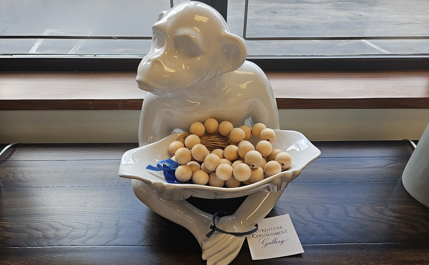 Chimp Tray Statue
