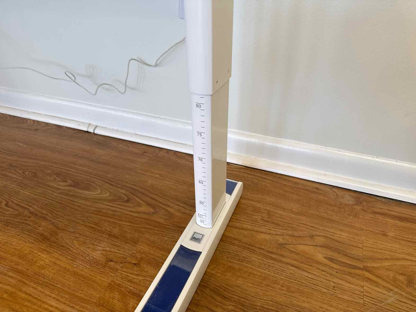 Moll 'Champion' Adjustable Height Desk With Flex Deck Extension