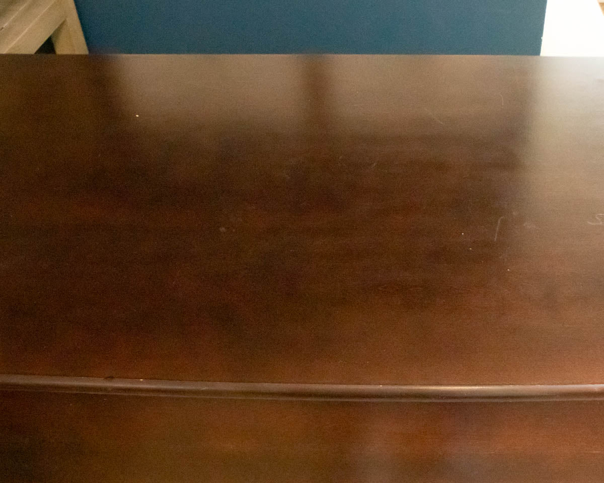 Birch with Mahogany Finish 5 Drawer Chest