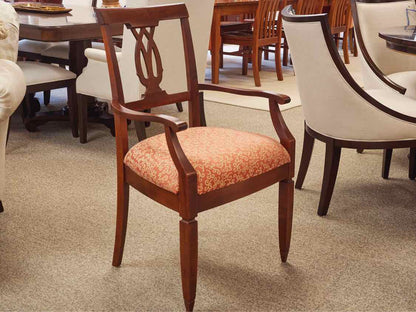 Saloom Cherry Oval  Dining Table with 6 Chairs