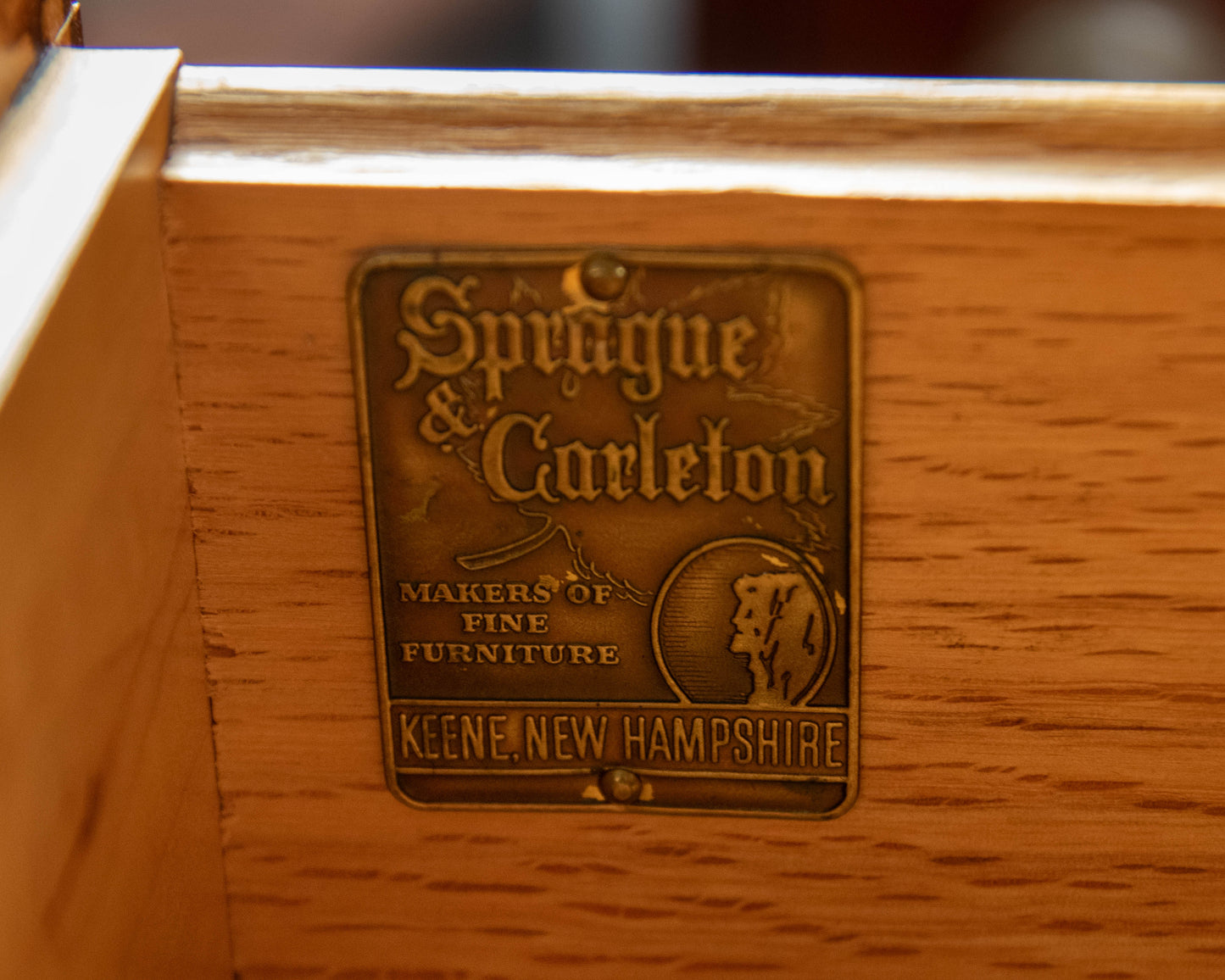 Sprague & Carleton 7 Drawer Rock Maple Chest