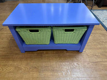 Maine Cottage Periwinkle Blue Accent Table with Storage