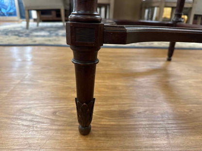 Mahogany Swivel Top Side Table