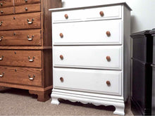 Wildwood White Finish 4 Drawer Chest