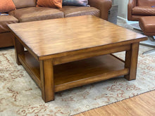 Pottery Barn 'Morgan' Square Cocktail Table