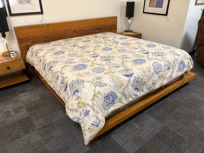 Crate & Barrel 'Atwood' Rustic King Platform Bed
