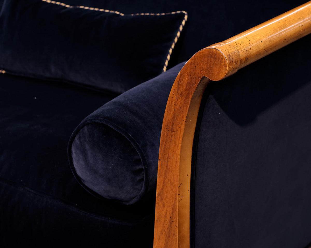 Full Size Bierdermeir Style Sleeper Sofa