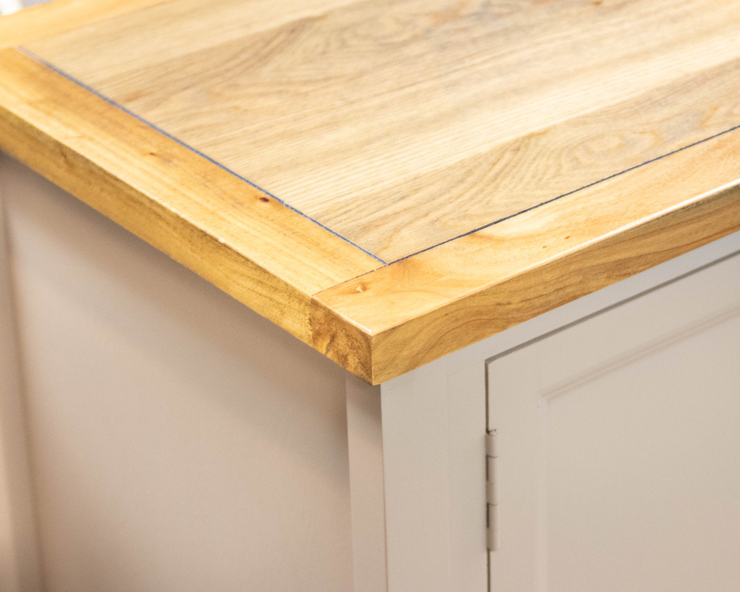 Safavieh 'Charlotte' Console in Grey Finish W/ Light Oak Top