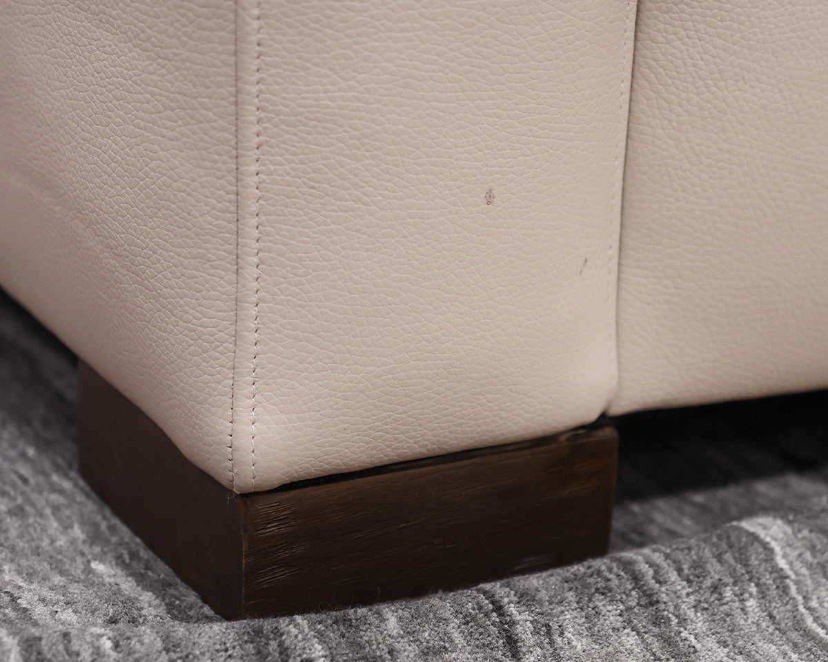 Low Profile Creme Sectional