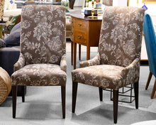 Pair of Custom Upholstered Hostess Chairs