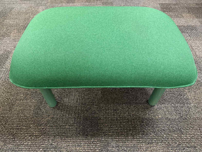 Poppin 'QT' Privacy Lounge Chair With Ottoman