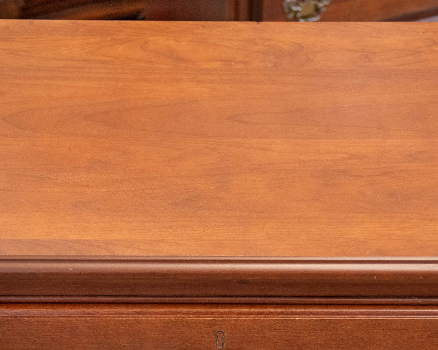 Pair of Solid Cherry Blockfront Nightstands