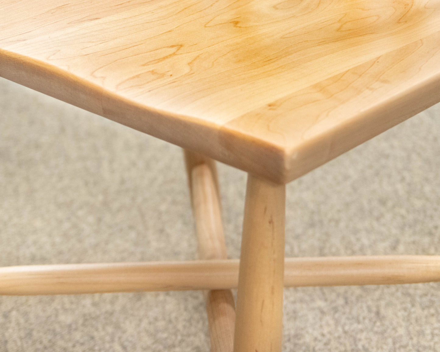 Set of 8 Gat Creek Addison Dining Chairs in Maple with Natural Finish