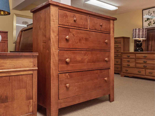 Vaughan Bassett 'Solids' Maple 5 Drawer  Chest