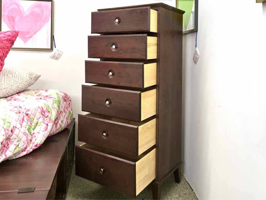 Ethan Allen Cherry Six Drawer Lingerie Chest