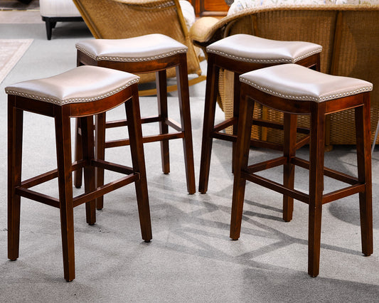 Set of Four Grand In Road Bar Stools