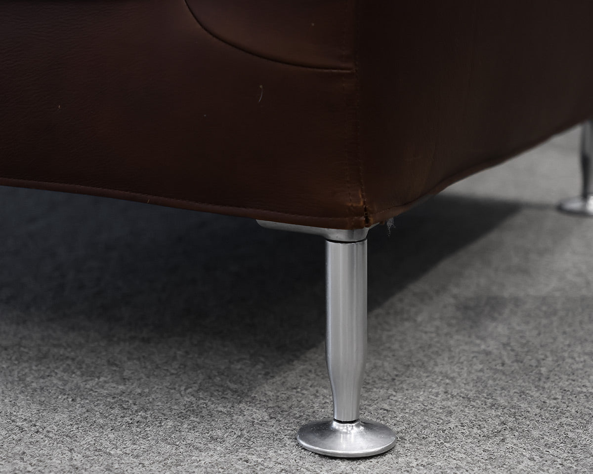 B&B Italia Brown Leather Chair