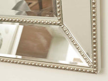 Double Beaded Silver Mirror