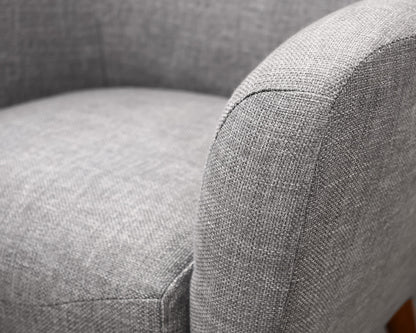 Pair of Article Furniture Accent Wing Chairs