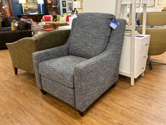 Bassett Blue Power Recliner