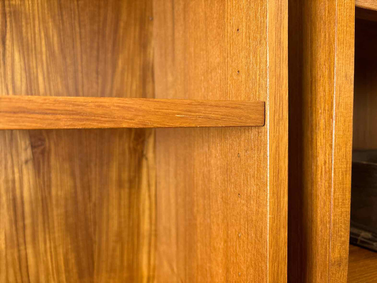 Teak 5-Shelf Bookcase