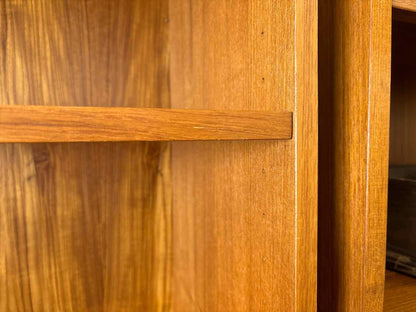 Teak 5-Shelf Bookcase