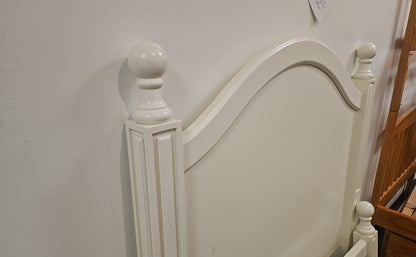 Pottery Barn Ivory Twin Bed