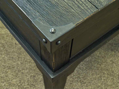 Weathered Black Side Table
