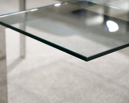 Square Glass Cocktail Table
