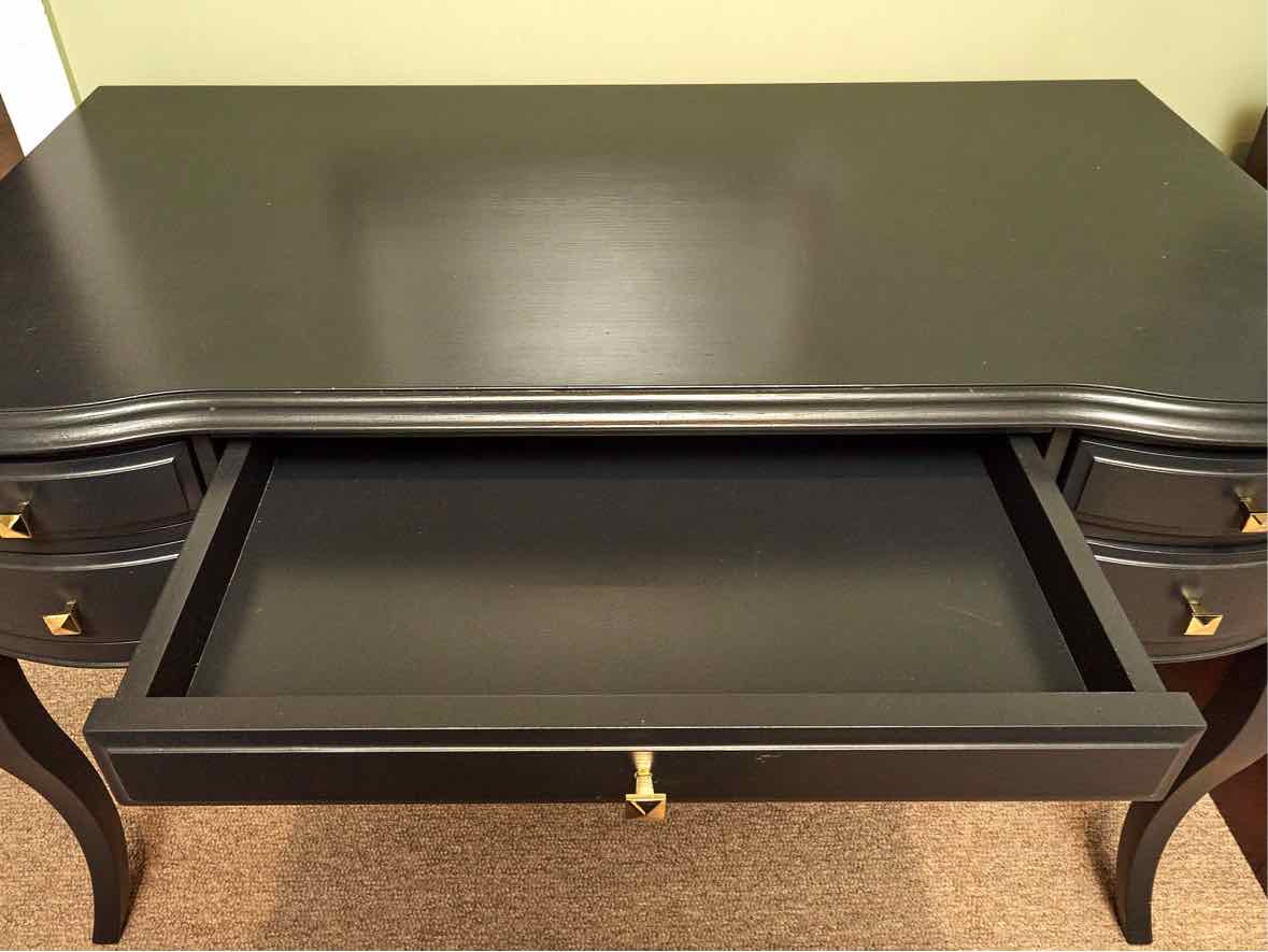 Pottery Barn Teen Emily & Meritt 'Asphalt Grey'  Finish  Desk