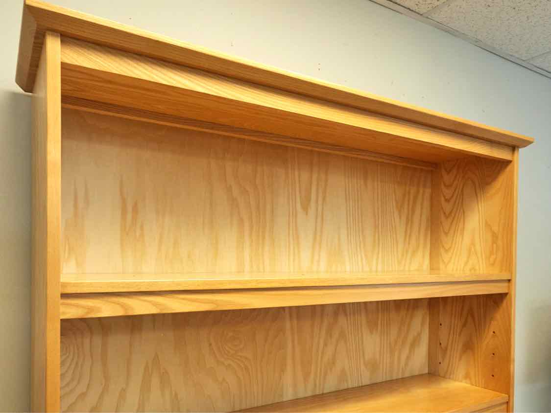 Vermont Tubbs Solid Ash Desk W/  Hutch Top