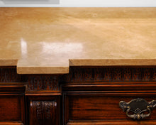 Hickory White Monumental Legends II Marble Top Cherry Buffet