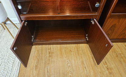 Redwood & Glass Cabinet