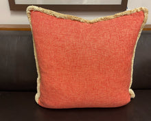 Salmon Throw Pillow