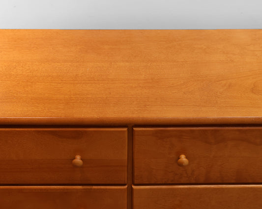 6-Drawer Cherry Dresser