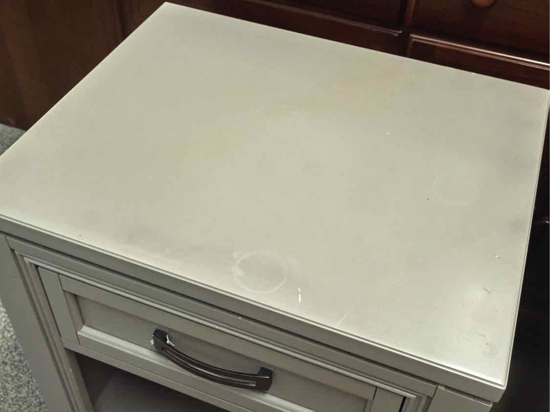 Pair of Aspen Home Gray Nightstands