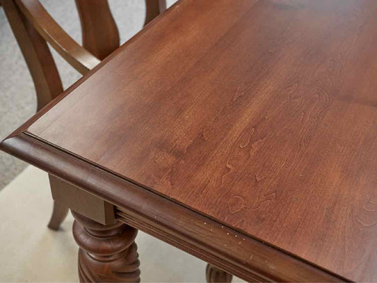 Ethan Allen British Classics Cherry Table & 6 Chair Set