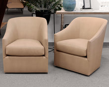 Pair of Kravet "Harper" Swivel Chairs