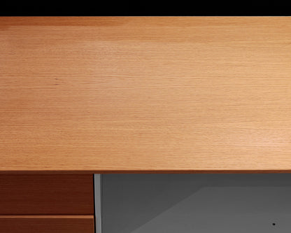 Treku "Aura" Teak and White Media Furniture