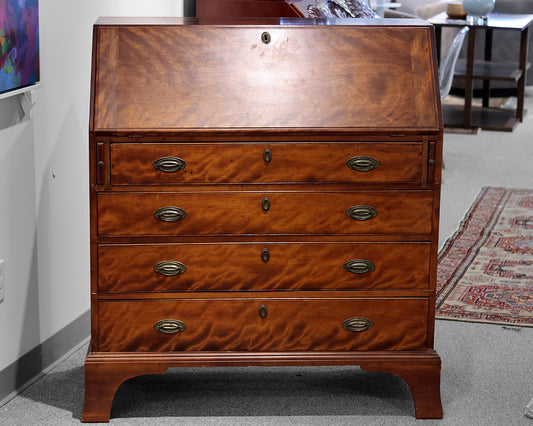 Antique Cherry Wood Secretary Desk
